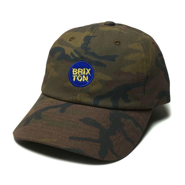 ANTIHERO(アンチヒーロー)の新品 Brixton キャップ 迷彩 GLASGOW CAP CAMO メンズの帽子(キャップ)の商品写真