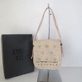 アナスイ(ANNA SUI)の アナスイ ANNA SUI ミニハンドバッグ 可愛いバッグ キャンバス (ショルダーバッグ)