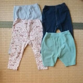 ユニクロ(UNIQLO)の4着　パンツ　女の子　80(パンツ)