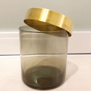 ザラホーム(ZARA HOME)の新品 ZARA HOME ザラホーム ゴールドガラス コットンケース(タオル/バス用品)