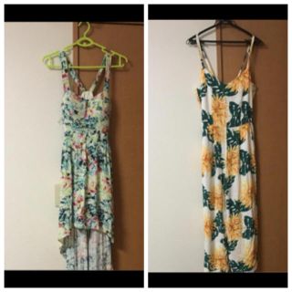 ザラ(ZARA)の2着セット ZARA 花柄 フォーエバー花柄 ワンピース(タンクトップ)