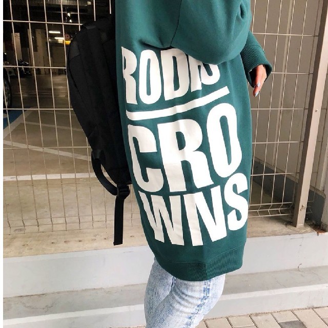 RODEO CROWNS WIDE BOWL(ロデオクラウンズワイドボウル)のみどり レディースのワンピース(ミニワンピース)の商品写真