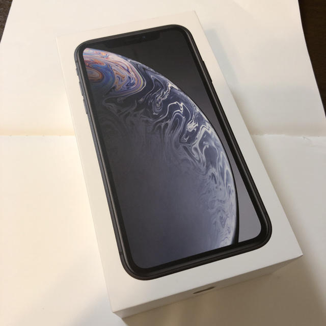 iphone XR 128GB black simロック解除済み 新品一括購入