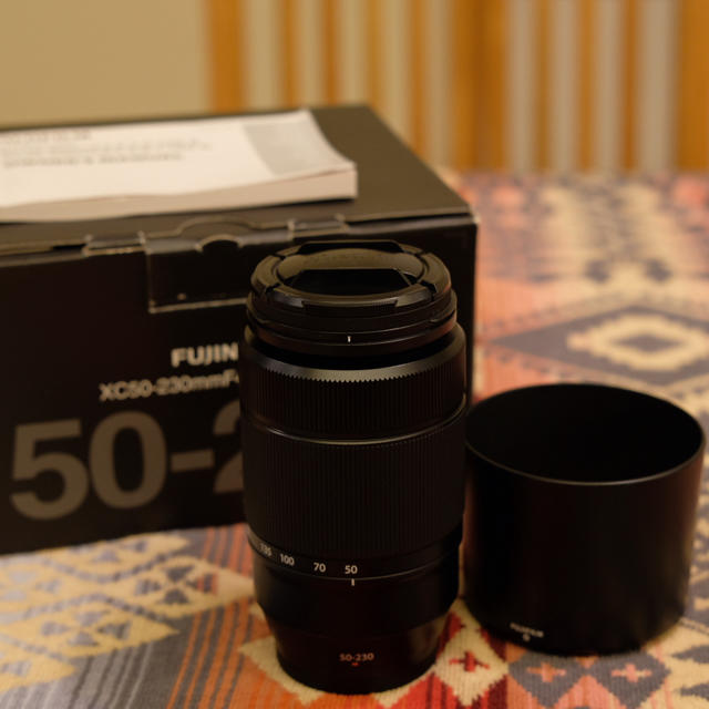 富士フイルム(フジフイルム)のFUJIFILM XC50-230mm F4.5-6.7 OIS Ⅱ ブラック スマホ/家電/カメラのカメラ(レンズ(ズーム))の商品写真