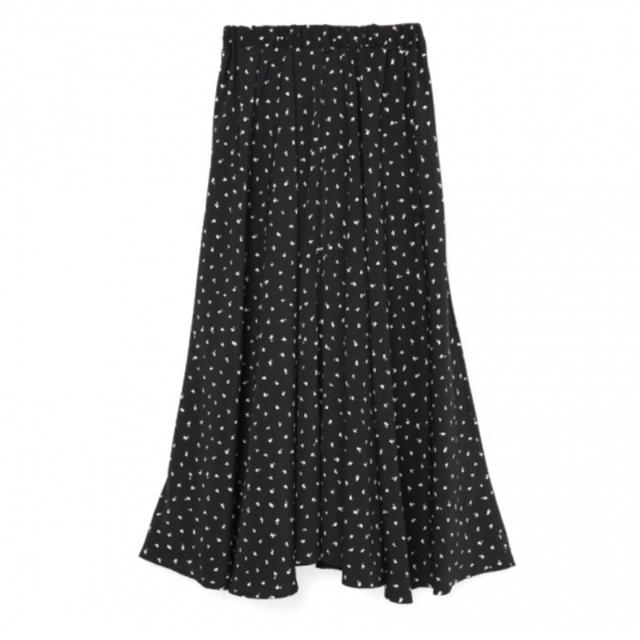 LE CIEL BLEU(ルシェルブルー)の完売SAAAGE boutique 19SS ミニドット フラワースカート レディースのスカート(ロングスカート)の商品写真