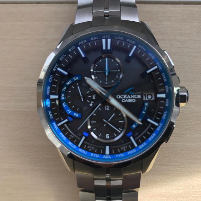 あなたにおすすめの商品 CASIO - 未使用に近い CASIOオシアナス マンタ