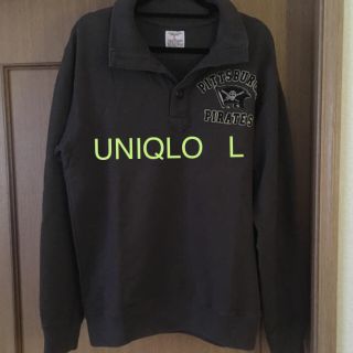 ユニクロ(UNIQLO)のユニクロトレーナー  Ｌ(スウェット)