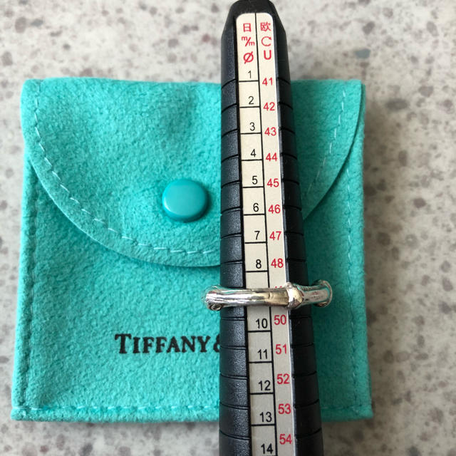 TIFFANY ティファニー バンブーリング 9号