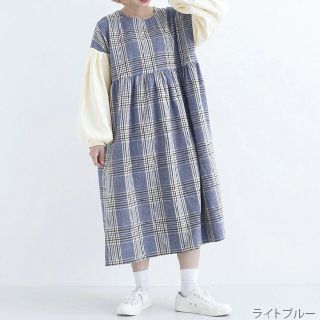 メルロー(merlot)の[新品・タグ付き] メルロー  ちょこびさんコラボワンピース  L～LLの方にも(ロングワンピース/マキシワンピース)