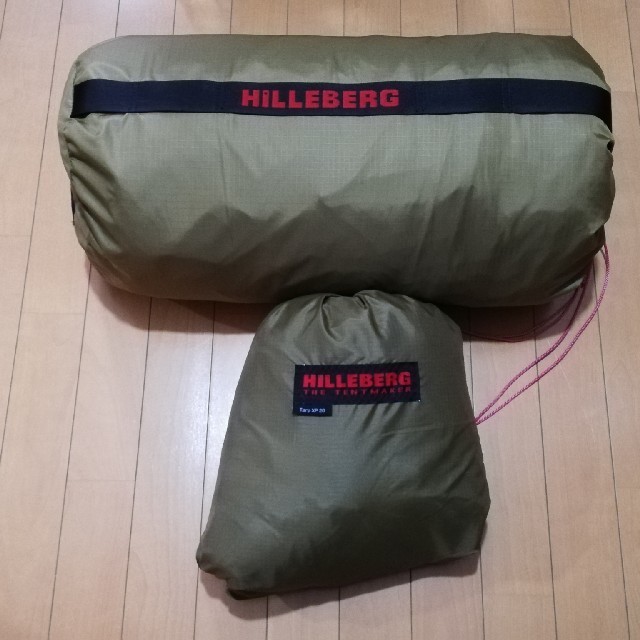 話題の行列 HILLEBERG サンド ヒルバーグ テント ケロン4GT と タープ