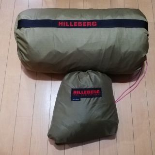 ヒルバーグ(HILLEBERG)のヒルバーグ　テント　ケロン4GT　と　タープ　20XP　 サンド(テント/タープ)