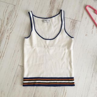 ザラ(ZARA)のZARA  ニットタンクトップ(タンクトップ)