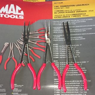 マック(MAC)のMACTOOLS マックツールズ ロングノーズプライヤー(メンテナンス用品)