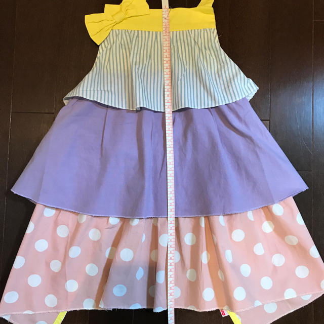 伊勢丹(イセタン)のniva 女児エプロン 100〜110㎝ キッズ/ベビー/マタニティのキッズ服女の子用(90cm~)(その他)の商品写真