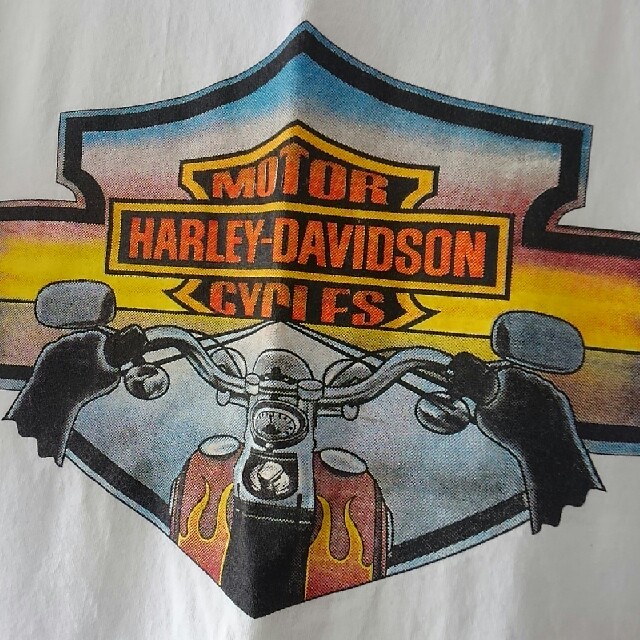 Harley Davidson(ハーレーダビッドソン)のハーレーダビットソンメンズTシャツM メンズのトップス(Tシャツ/カットソー(半袖/袖なし))の商品写真