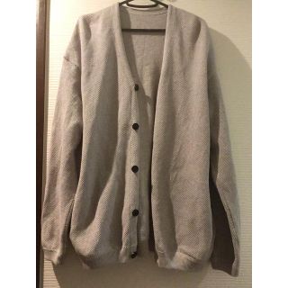 コモリ(COMOLI)のクーポン限定値下 crepuscule moss sticth cardigan(カーディガン)