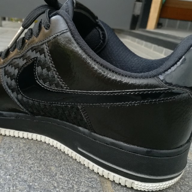 NIKE air force 1 low編み込みレザー