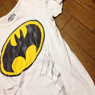 スピンズ(SPINNS)のダメージBATMANTシャツ(Tシャツ(半袖/袖なし))