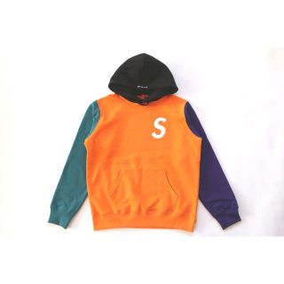 シュプリーム(Supreme)のM)Supreme S Logo Colorblocked Sweatshirt(パーカー)