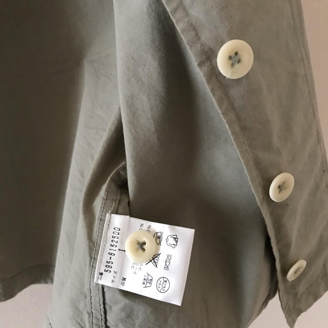 MARGARET HOWELL(マーガレットハウエル)の16ss MHL.のコットン開襟半袖シャツ レディースのトップス(シャツ/ブラウス(半袖/袖なし))の商品写真