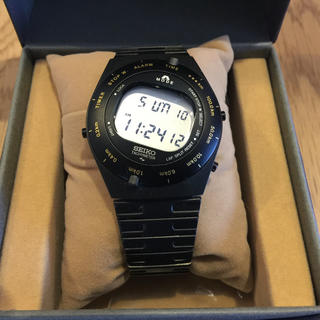 セイコー(SEIKO)のセイコージウジアーロデジタル  復刻モデル美品 (腕時計(デジタル))