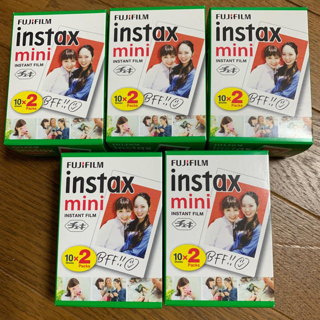 チェキ intax mini フィルム 100枚スマホ/家電/カメラ