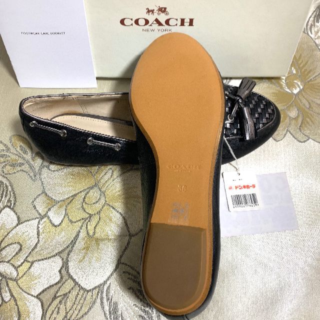 COACH(コーチ)のCOACH コーチ新品 未使用 36 レディースの靴/シューズ(ハイヒール/パンプス)の商品写真