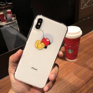 ミッキーマウス(ミッキーマウス)のミッキーiPhoneケース お尻 iPhoneケース(iPhoneケース)