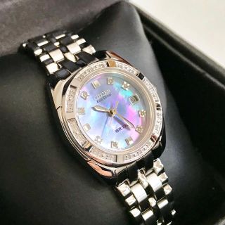 CITIZEN - 【未使用】激レア! シチズン エコドライブ 天然ダイヤ