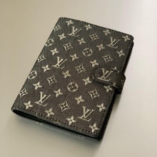 ルイヴィトン(LOUIS VUITTON)の手帳カバー LOUIS VUITTON モノグラム ミニ キャンバス×レザー(手帳)