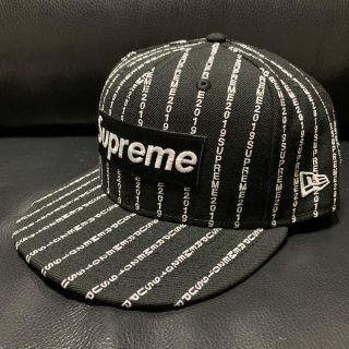 シュプリーム(Supreme)の2019 SS  supreme × new era キャップ  61.5cm(キャップ)