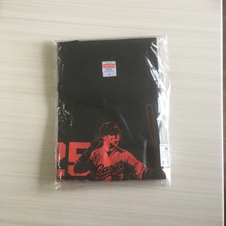 ミズノ(MIZUNO)の広島 カープ 栄光の新井Tシャツ 黒のみ O(XL)サイズ(記念品/関連グッズ)