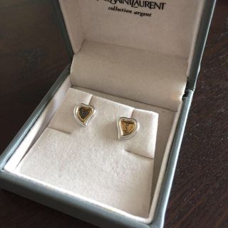 サンローラン(Saint Laurent)のイブサンローラン  ハートピアス(ピアス)