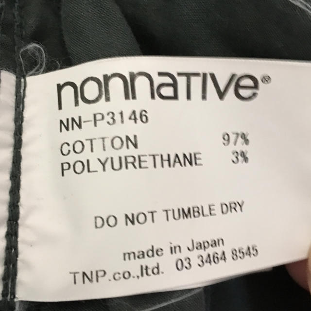 nonnative(ノンネイティブ)のnonnative DWELLER 4P JEANS TAPERED FIT メンズのパンツ(チノパン)の商品写真