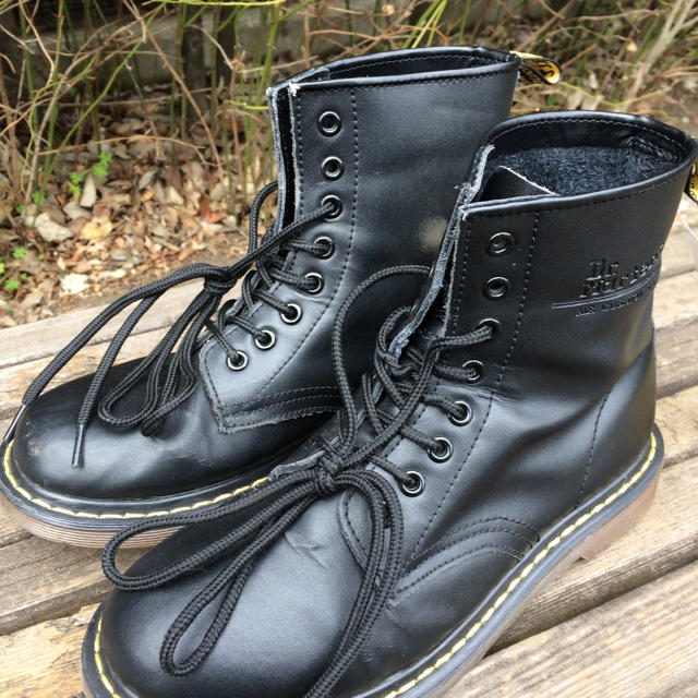 Dr.Martens - ドクターマーチン8ホールブーツ男女兼用の+inforsante.fr