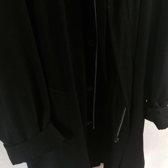 Yohji Yamamoto(ヨウジヤマモト)のYohji Yamamoto ジップコート メンズのジャケット/アウター(チェスターコート)の商品写真
