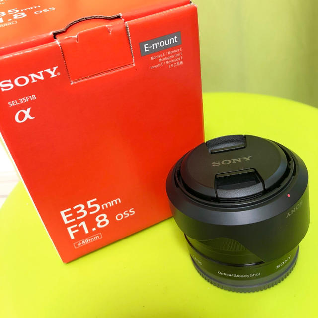 SONY 単焦点レンズ E 35mm F1.8 OSS