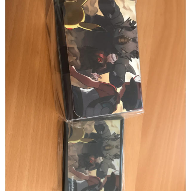 ポケモン(ポケモン)のサカキ レッド デッキシールド デッキケース エンタメ/ホビーのトレーディングカード(カードサプライ/アクセサリ)の商品写真