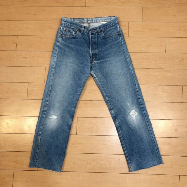 Levi's - 希少 80s ビンテージ USA製 リーバイス 501 九分丈 Levi's - 希少 80s ビンテージ USA製 リーバイス 501 九分丈