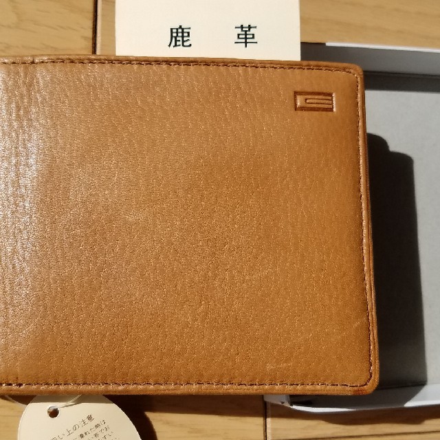 鹿革二つ折財布の通販 by ダイスケ's shop｜ラクマ