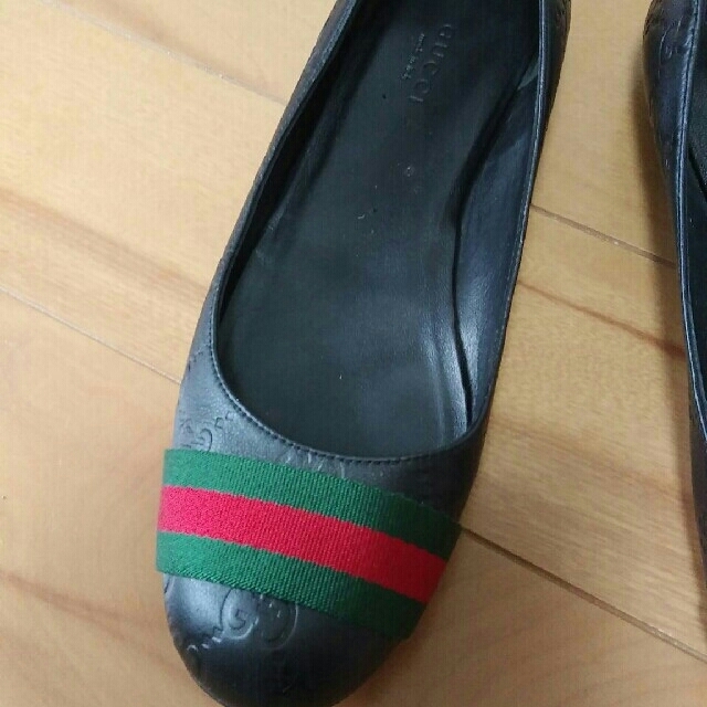 Gucci(グッチ)のお値下げ　GUCCI　バレエシューズ レディースの靴/シューズ(バレエシューズ)の商品写真