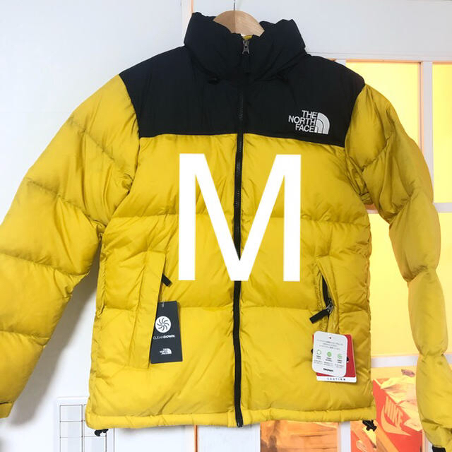 2018AW ノースフェイス ヌプシ ダウン ジャケット M レオパードイエロー