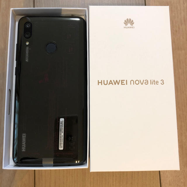 ANDROID(アンドロイド)のHUAWEI nova lite 3 スマホ/家電/カメラのスマートフォン/携帯電話(スマートフォン本体)の商品写真