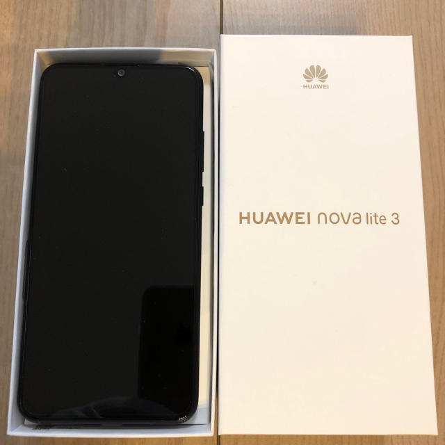 ANDROID(アンドロイド)のHUAWEI nova lite 3 スマホ/家電/カメラのスマートフォン/携帯電話(スマートフォン本体)の商品写真