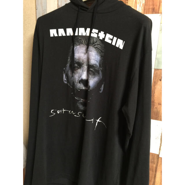 ヴェトモン  RAMMSTEIN PRINTED T-SHIRT MAH18TR27 オーバーサイズラムシュタインプリントTシャツ メンズ M