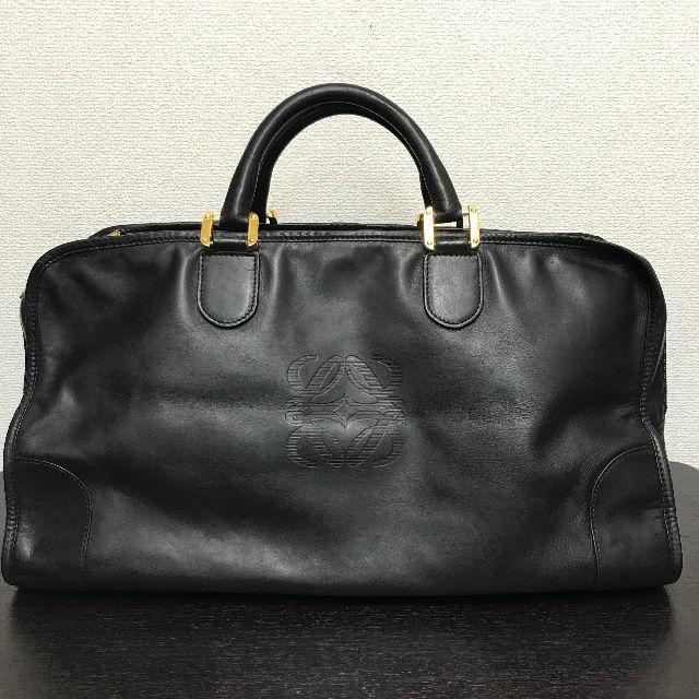 LOEWE(ロエベ)のロエベ　アマソナ　ボストンバッグ　黒　レザー メンズのバッグ(ボストンバッグ)の商品写真