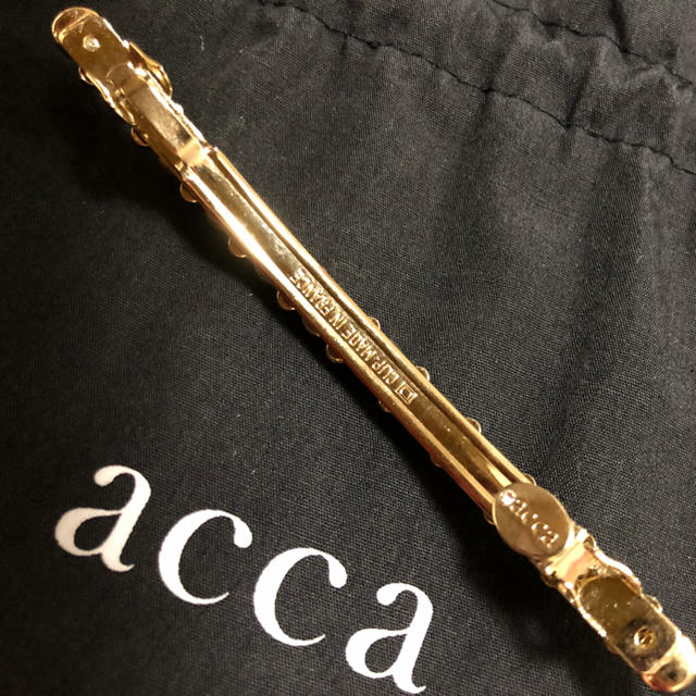 acca(アッカ)のacca♡バレッタ レディースのヘアアクセサリー(バレッタ/ヘアクリップ)の商品写真