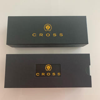クロス(CROSS)の★新品未使用★CROSS クロス ボールペン レザーペンケース 新品 替え芯3本(ペン/マーカー)