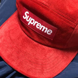 Supreme Suede Camp Cap シュプリーム スエード キャップ