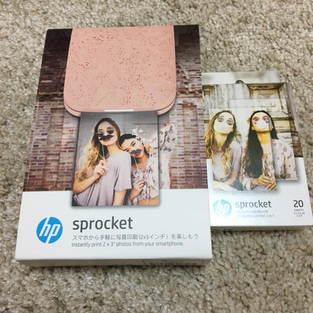 HP Sprocket ミニフォトプリンター PC周辺機器